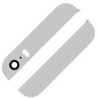 White Rear metal glass cover for housing obrázek produktu